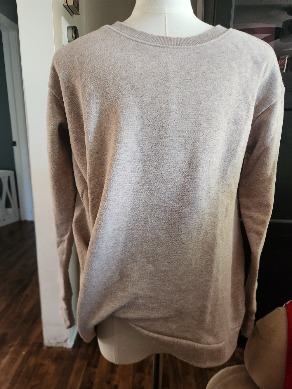 all in motion girls light mauve sweatshirt